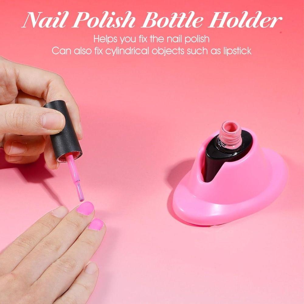 Stable Nail Polish Bottle Holder Anti-Tip Manicure Tools Nail Polishes Stand  Manicure Accessories
