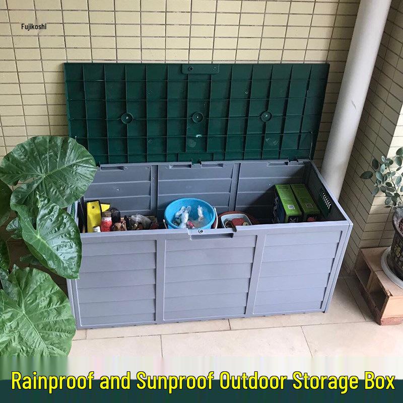 **Outdoor Sun Protection Garden Storage Cabinet**