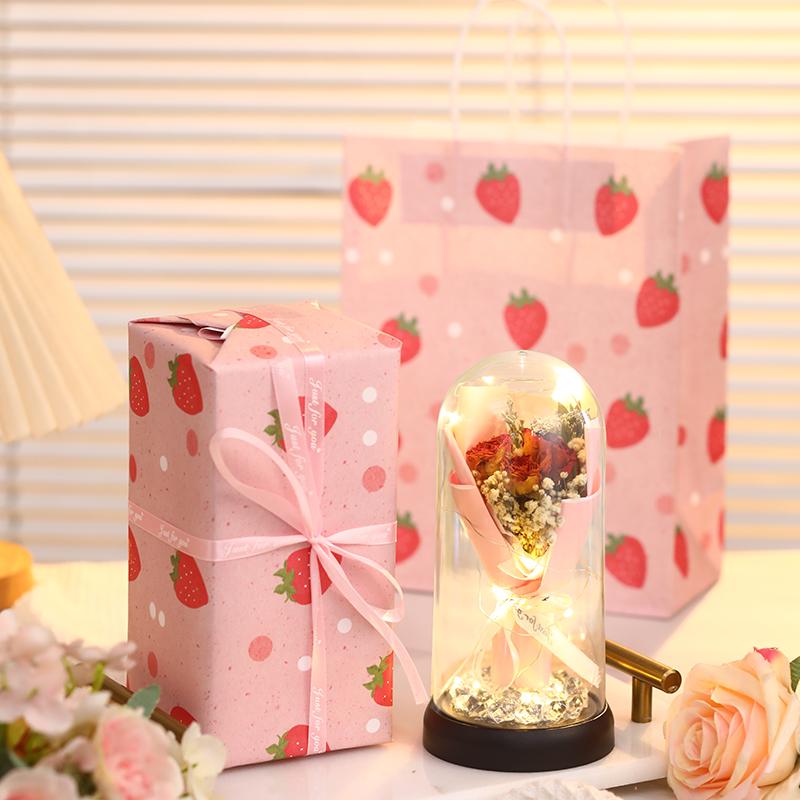 Rose Bouquet Night Light – Ideal Birthday Gift for Women, Friends, or Classmates