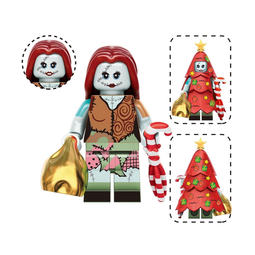 Christmas Series Holiday Building Block Figurines