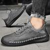 Fashion New Men Autumn Casual Shoes Fashion Sewing Platform Sports Anti Slip Outdoor Walking Thick Soled Comfortable Sneaker Zapatillas