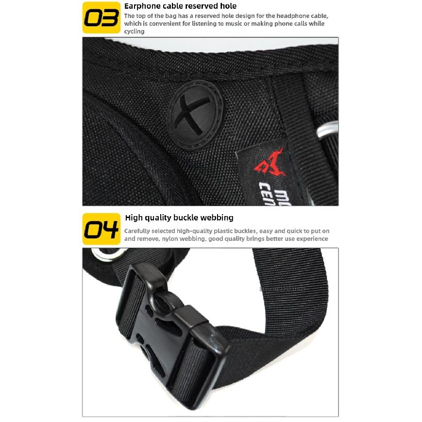 MOTOCENTRIC Accessories New Motorcycle Leg Riding Equipment Shoulder Moto Multi-Function Drop Hip Outdoor Waist Motorbike Bag