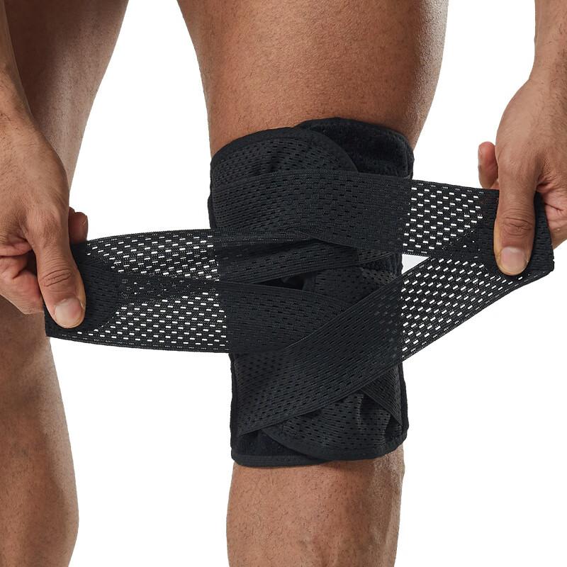 

Дышащий противоскользящий наколенник с поддержкой надколенника L (Single)