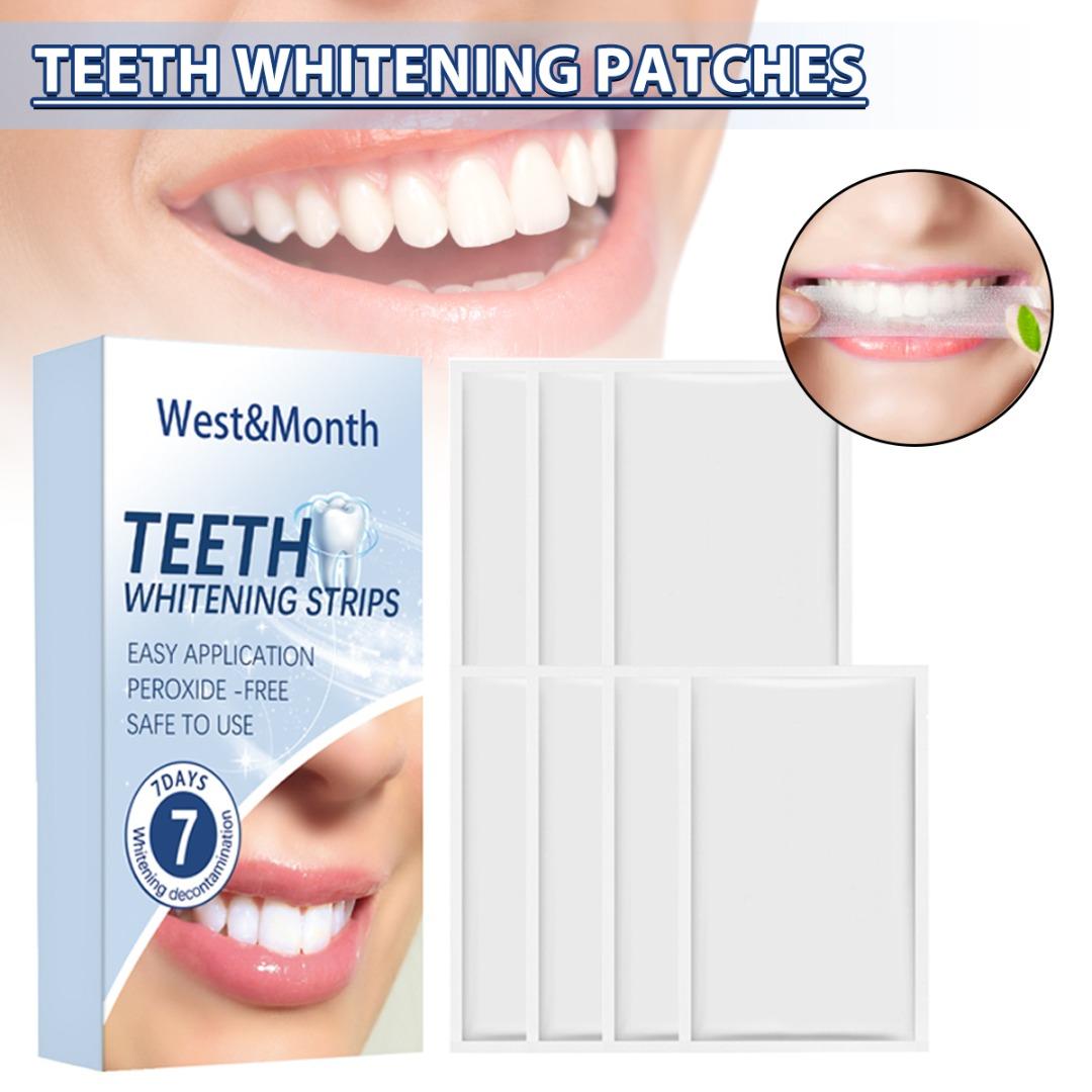 

PDTO 7-дневные полоски для отбеливания зубов, отбеливающие наклейки для зубов