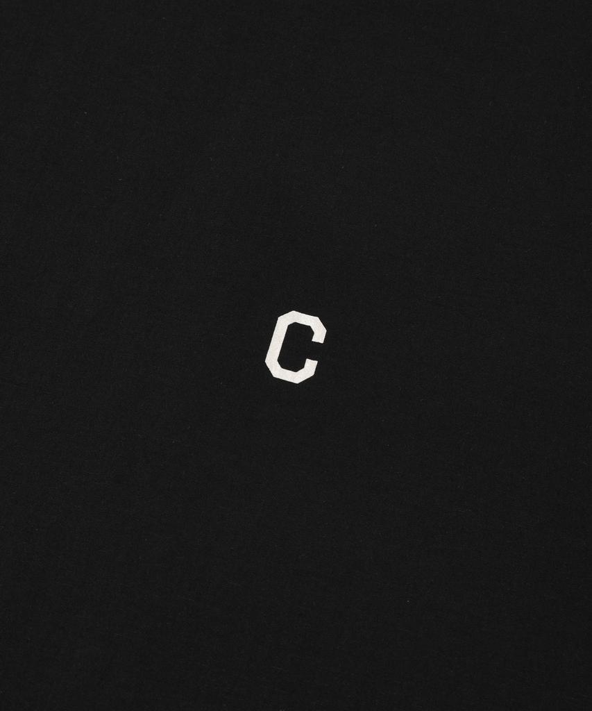 COVERNAT Small C Logo Nylon T-Shirt Black