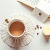 Cotton Braid Cup Coaster Coffee Coasters Tea Coaster Coasters for Glasses Coaster Set Sublimation Blanks Coffee Tables Decor