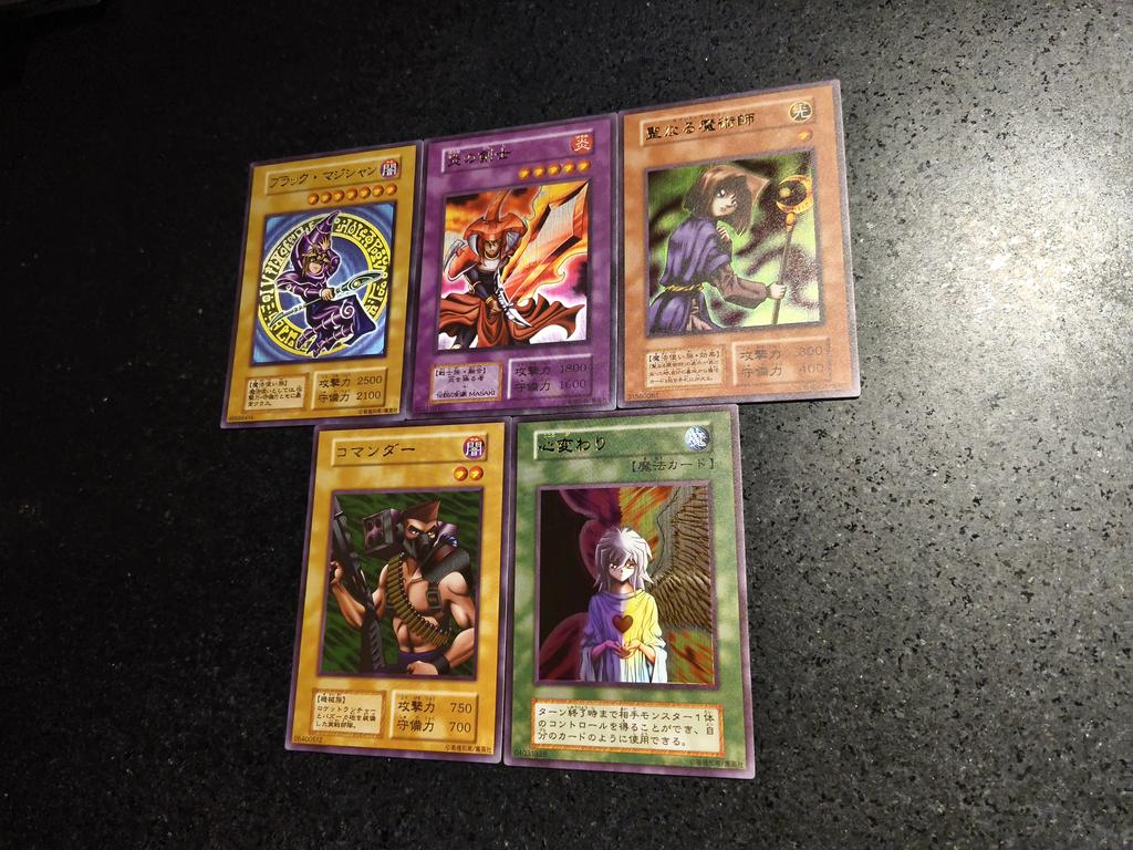 5pcs/set Yu-gi-oh!  Yami Bakura Self Control Collect Signature Trading Flash Card Anime Cartoon Christmas Gift