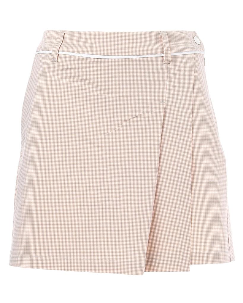 New Balance Golf Culottes Stretch Micro Check Women's (4-Way Pattern) / 012-5139501 042_Beige