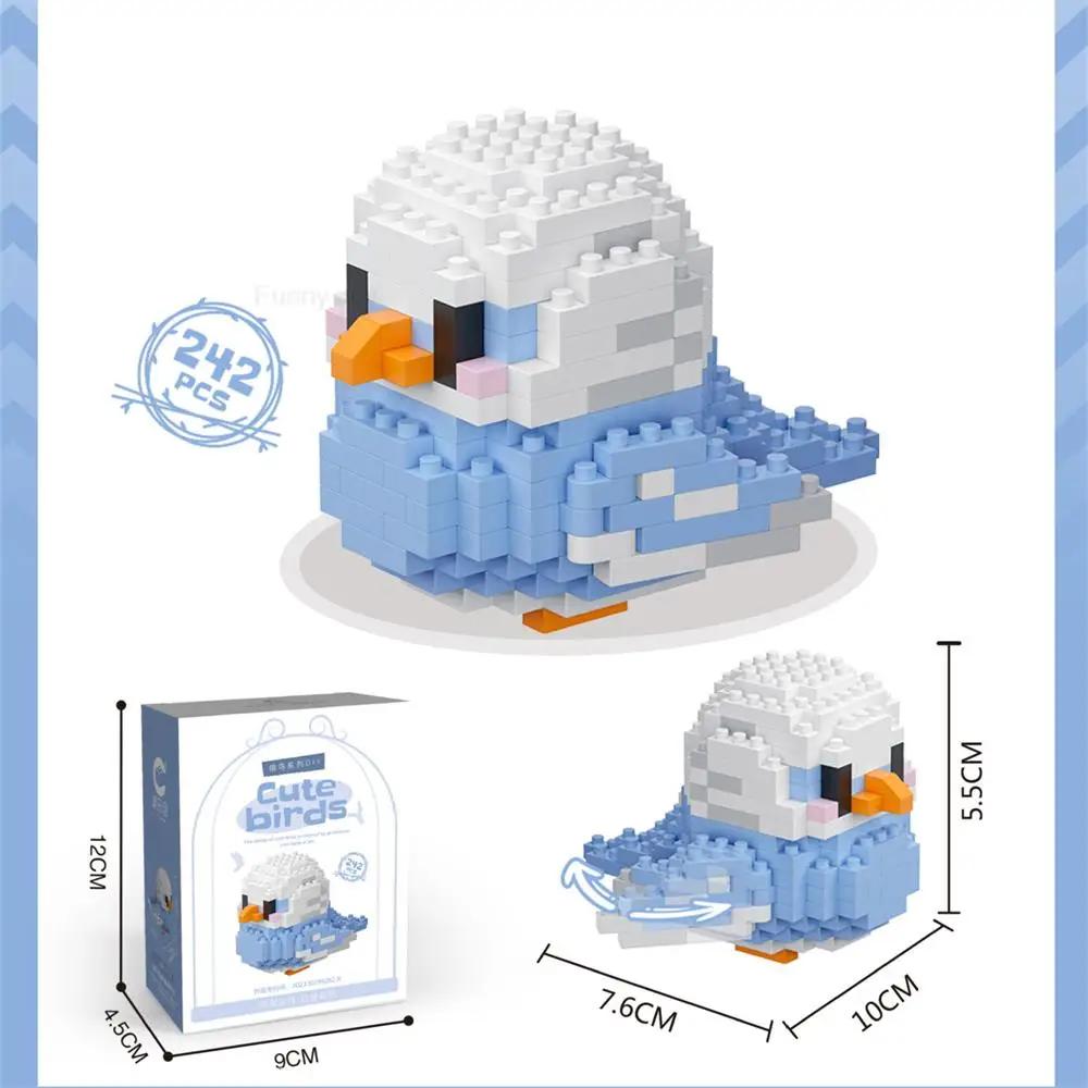 ACIVI Kawaii Cute Bird Small Building Blocks Building Set Creative Educational Building Toys For Boys Girls Toys Christmas Gift