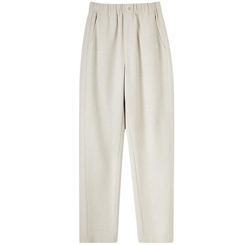 Shangdou Bila Women's Winter Cropped Wool Blend Casual Pants