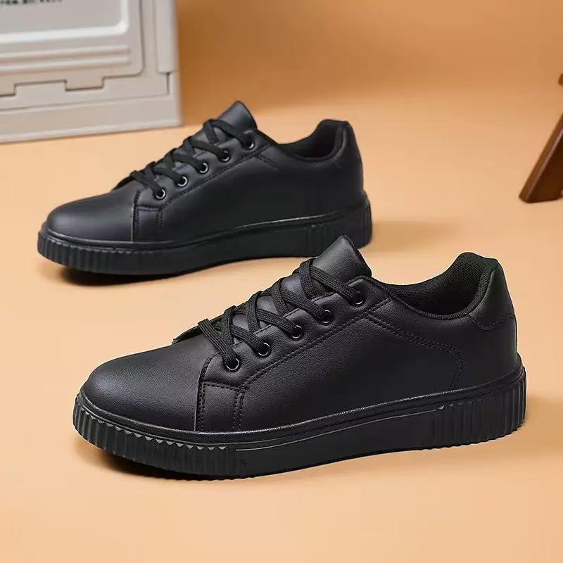 Size 36-48 Hot Sale Men White Sneakers Shoes Comfortable Casual Shoes for Men Casual Skateboard Shoes New Women Sneakers Leather