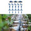 23/50pcs Drip Irrigation Connector Kit For 16mm Garden Hose, Easy Install Watering Fittings With Valves And Stopper