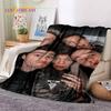 2025 Rock-One Direction Combinatio 1D Star Soft Blanket,Soft Throw Blanket for Home Bedroom Bed Sofa Picnic Travel Cover Gift