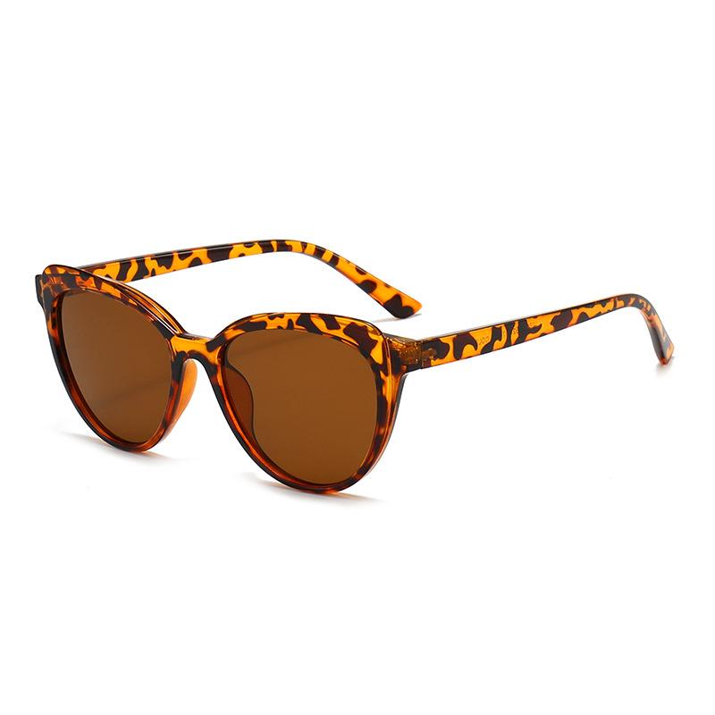 New fashion trend European and American cat eye sunglasses men and women ins concave hip-hop sunglasses