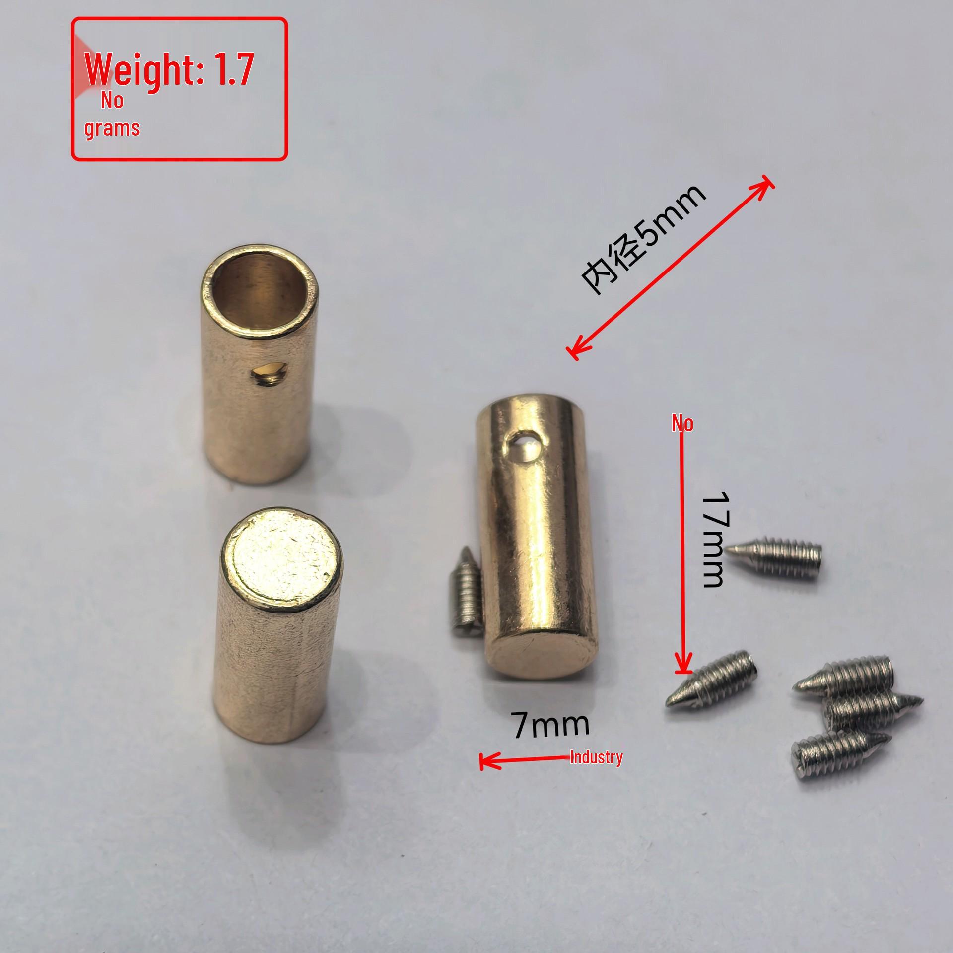 

Metal Rope End Buckle for Hoodies & Pants - Screw Lock Style