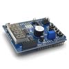 Multifunktions-Shield ProtoShield Multifunktionales Erweiterungsboard Sensor-Shield-Modul mit vier Digitalanzeigen für Arduino