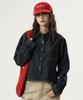 UNKNOWN PLANET Pocket Crop Denim Shirt Indigo