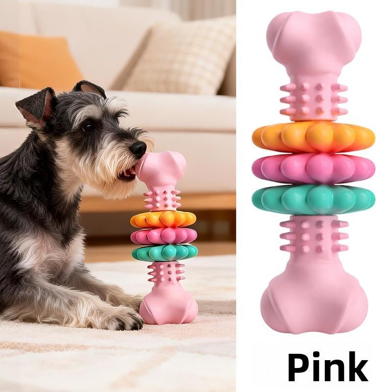Dog Chew Toy With Durable Multisize Balls For Teething And Play