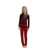 Christmas Prints Family Matching Long Sleeve Tops+Pants Set Family Matching Sets