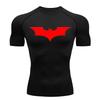 Camisa de compressão verão camiseta masculina branca manga curta respirável secagem rápida fitness top esportes manga longa camisa de compressão