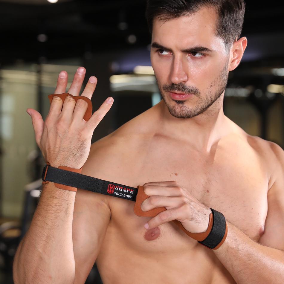 Gym Gloves for Horizontal Bar Weight Lifting Fitness Bodybuilding Training Sports Crossfit  Workout Palm Protector