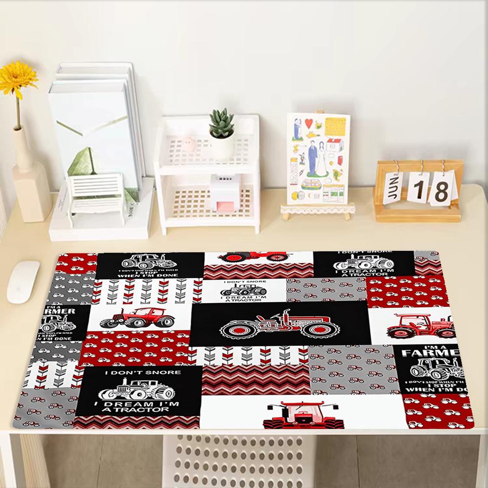 Tappetino Mouse Tema Camion, Base in Gomma Antiscivolo, Multifunzionale per Ufficio e Casa, Perfetto per la Personalizzazione dello Spazio di Lavoro.