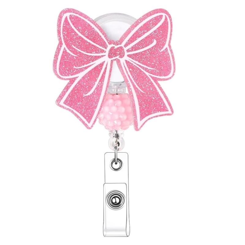 Badge Reels Gifts Badge Holder, Retractable Funny ID Badge Holder with Alligators Clip for Nurse Teacher Office Holiday