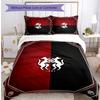 Stade Rennais FC Printed 3PCS Bedding Set Breathable Duvet Cover with Pillowcases Decorative Bed Linen for Bedroom Home