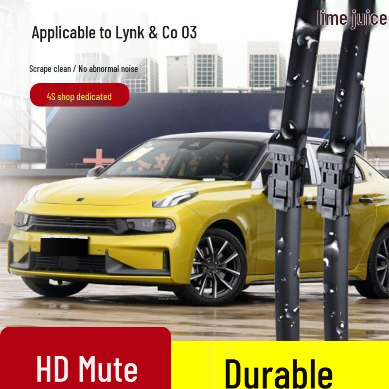 Frameless Silent Wiper Blades for Lynk & Co 03 (2018-2022 Models)