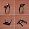 Guitar Capo, 4 In 1 Zinc Alloy Capo for Acoustic Electric Guitar Ukulele with Picks Holder, String Cutter and Pin Puller