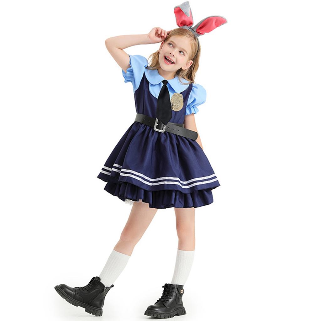 Kids Costume Horror Bride Cosplay Dress Performance Costume Masquerade Costume