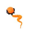 1pcs New Orange And Blue Smart Interactive Cat Toy Ball Features Upgraded Collision Detection And a Realistic Tail