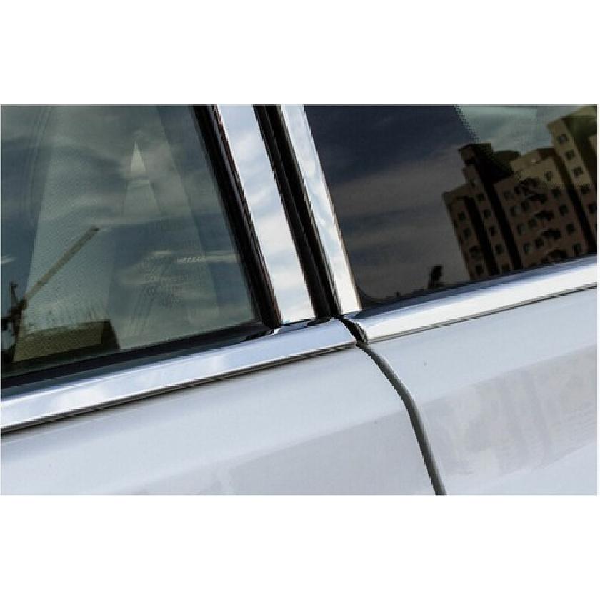 Center Pillar B Cover C Window Frame Sill Trim For 10-19 Toyota FJ150 L/C PRADO