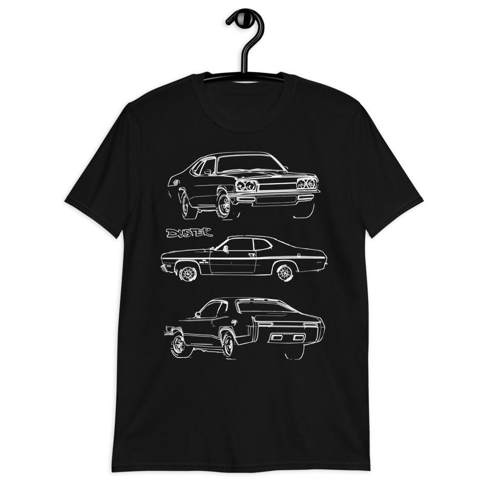 1970 Duster 340 Vintage Muscle Car Collector Cars Gift Short-Sleeve T-Shirt M