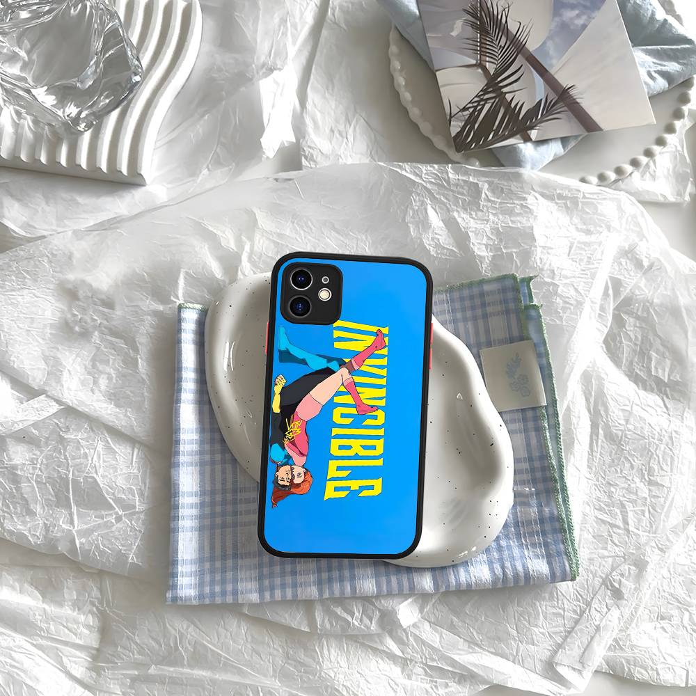 

Крутой чехол I-Invincibles для iPhone 14 X XR XS 7 8 Plus 11 12 13 Pro MAX 13mini Матовый противоударный чехол iphone 13
