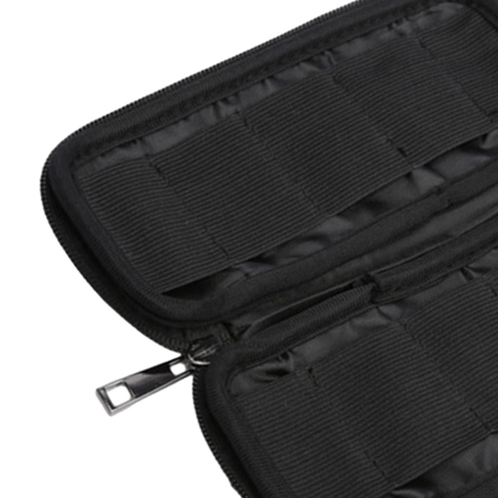Compact USB Drive Storage Solution with Zipper Closure