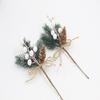 Snowflake Jute Rope & Red Berry Christmas Bouquet DIY Wreath Accessories