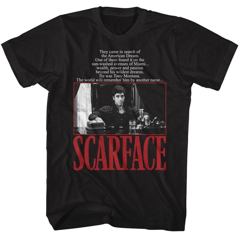Scarface - American Dream Quote - Officially Licensed American Classics - Front 100