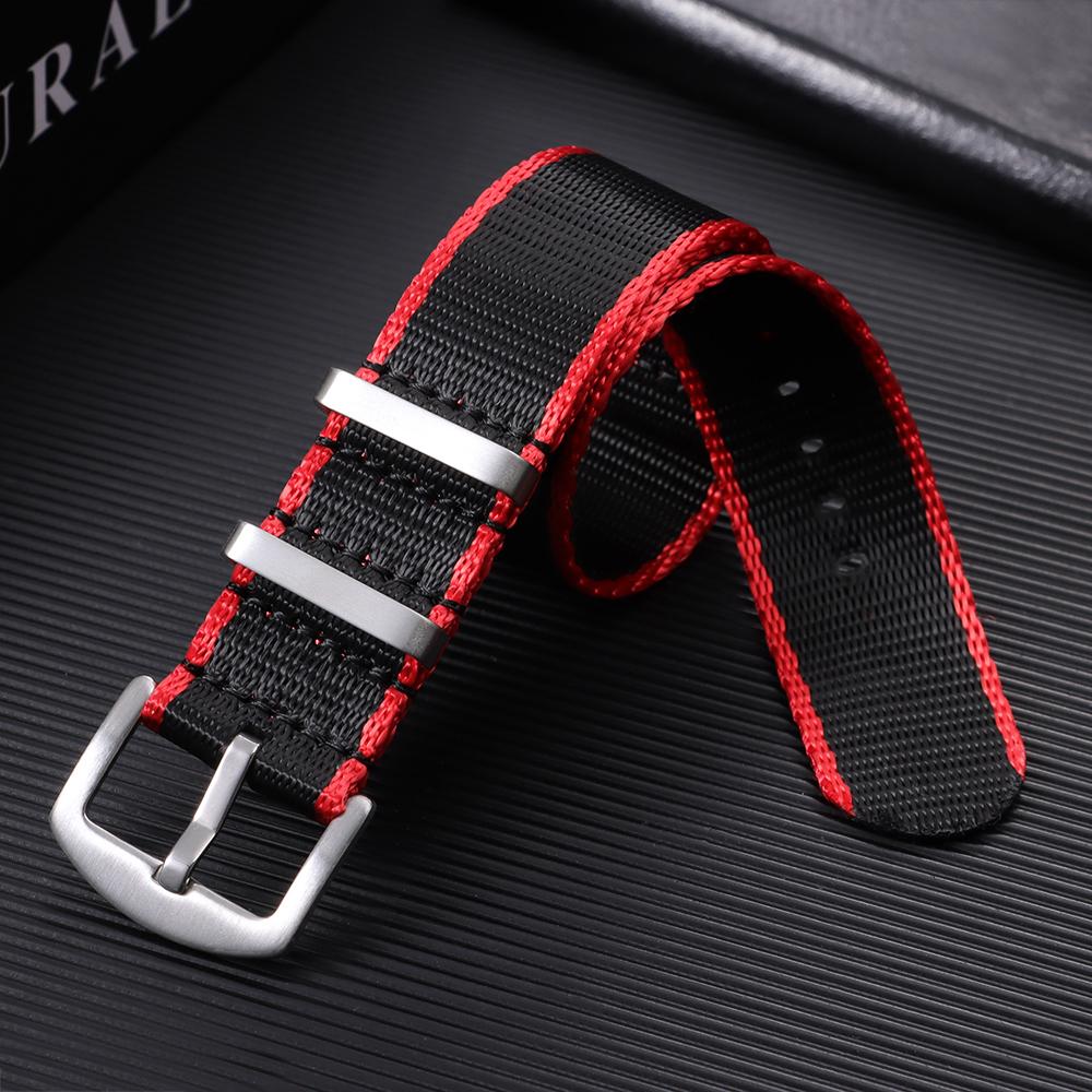 

Army Watch Strap for Nylon Watchband for Rolex for Seiko for Rolex Black Green for Omega Woven Watch Bandme Women Watch Bracelet 22mm