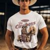 GAY COWBOY SHIRT, Long Live Gay Cowboys, Queer Pride Shirt, Vintage Gay Tee, Let's Mount Up, Lgbtq Pride Tshirts, Funny Gay Gift, Mlm Tshirt
