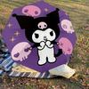 1PC Kuromi Skulls Umbrella-8-Rib Reinforced, Automatic Open, Lightweight & Durable, Cute Fashion Accessory for Outdoor-P2704