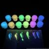 Glow-in-the-Dark Fluorescent Pigment Set for Kids - Perfect for DIY Clothes, Shoes, Plaster Dolls, and Hand-Painted Crafts!