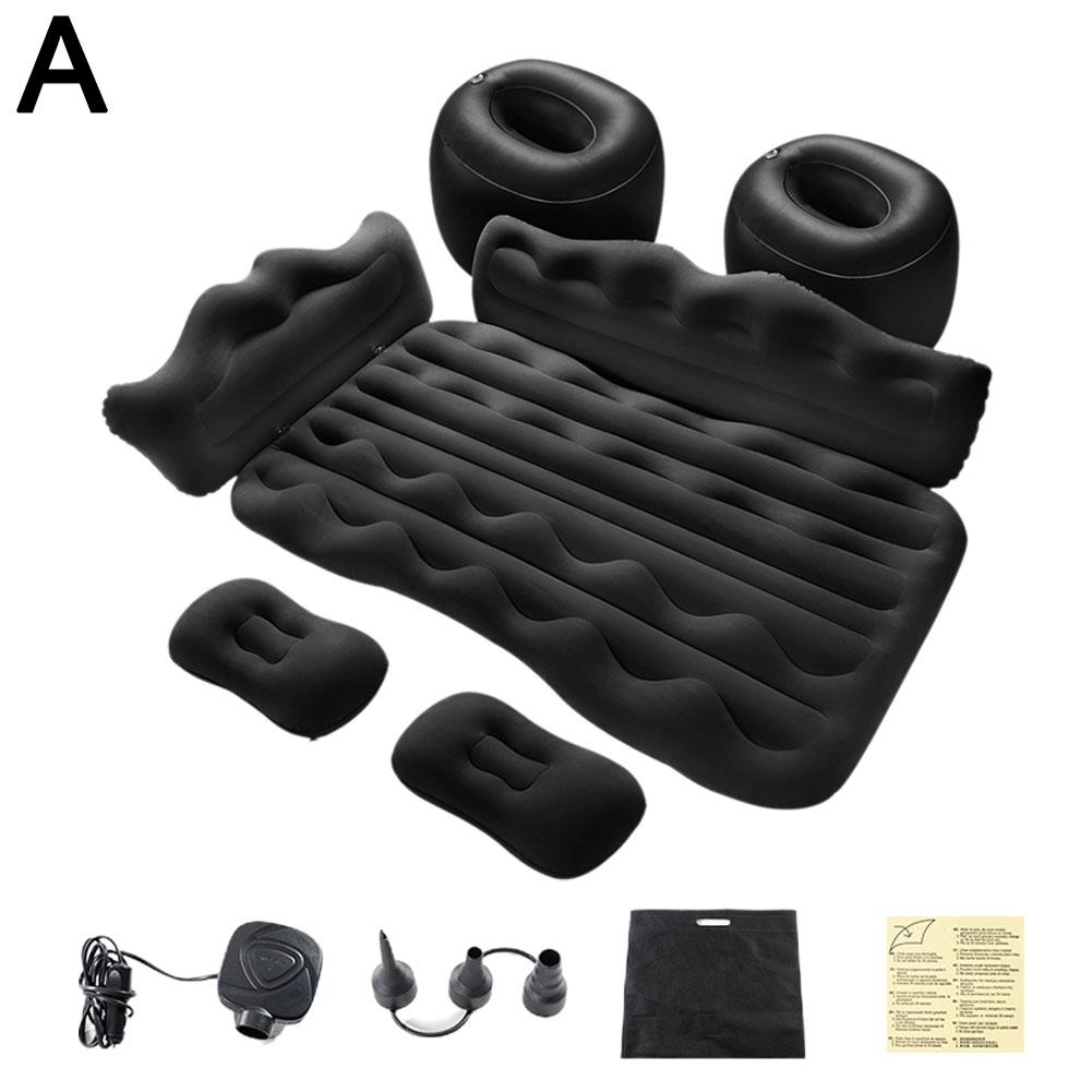 174*126cm Portable Car Travel Inflatable Bed Outdoor Travel Camping Mattress Car Rear Foldable Air Mattress Accesorios Para Auto