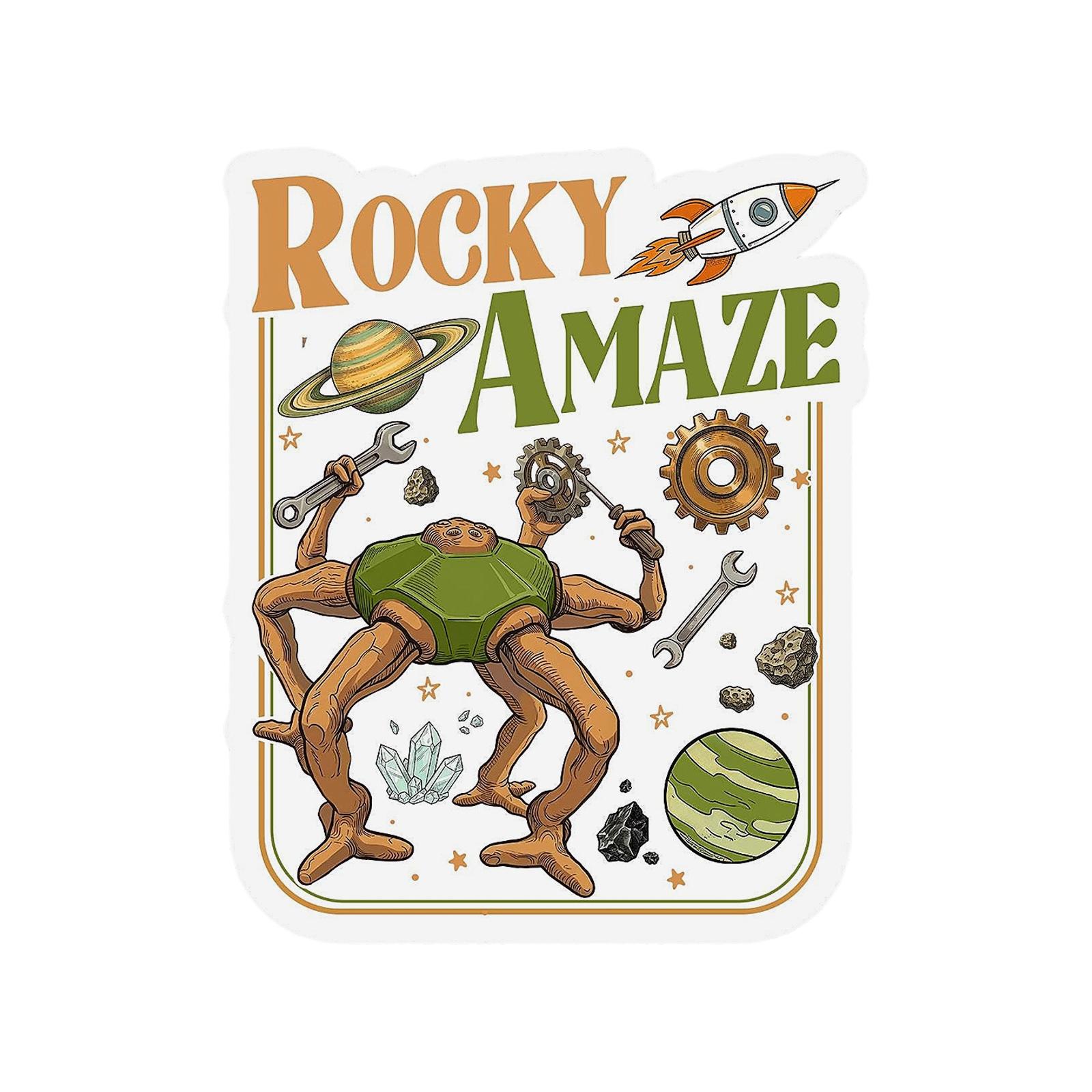 

Stylish And Exquisite Self-Adhesive Stickers, Sci-Fi Themed Stickers, Movie Merchandise. One Size