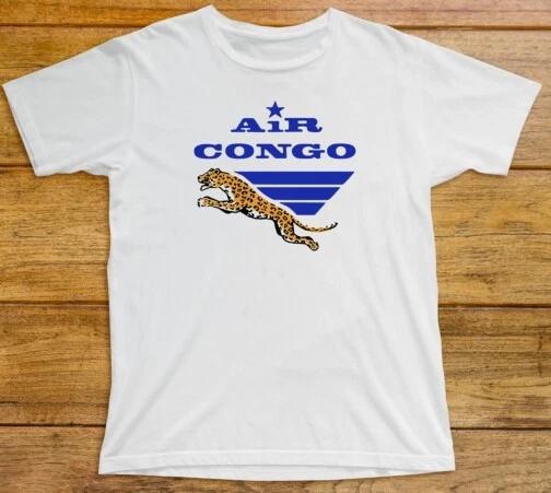 

Air Congo T Shirt 659 Retro Airline Logo Zaire Africa Kinshasha Sabena Zambia 2XL