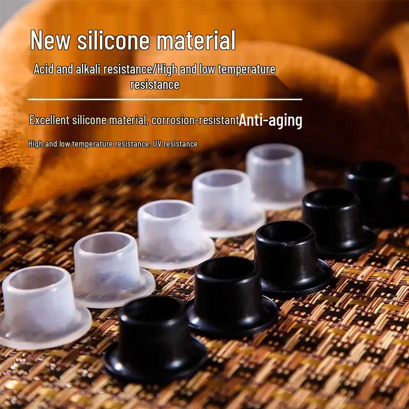 Install a Silicone Gasket Four-point Washer Faucet To Replace the Triangle Valve's Waterproof Rubber Sealing Ring.