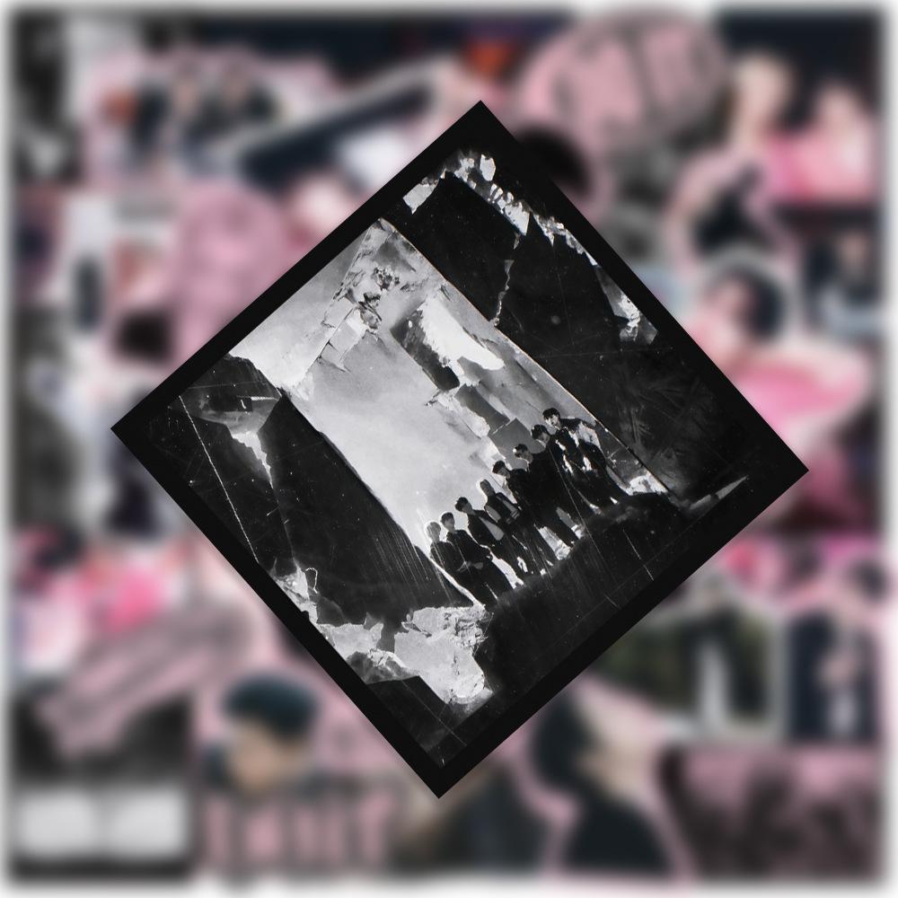 New 50pcs Stray Kidd Skzoo Pop Music Group Stray Kidd Do It New Album Ipad Water Cup Graffiti Decorative Sticker Gift Spot