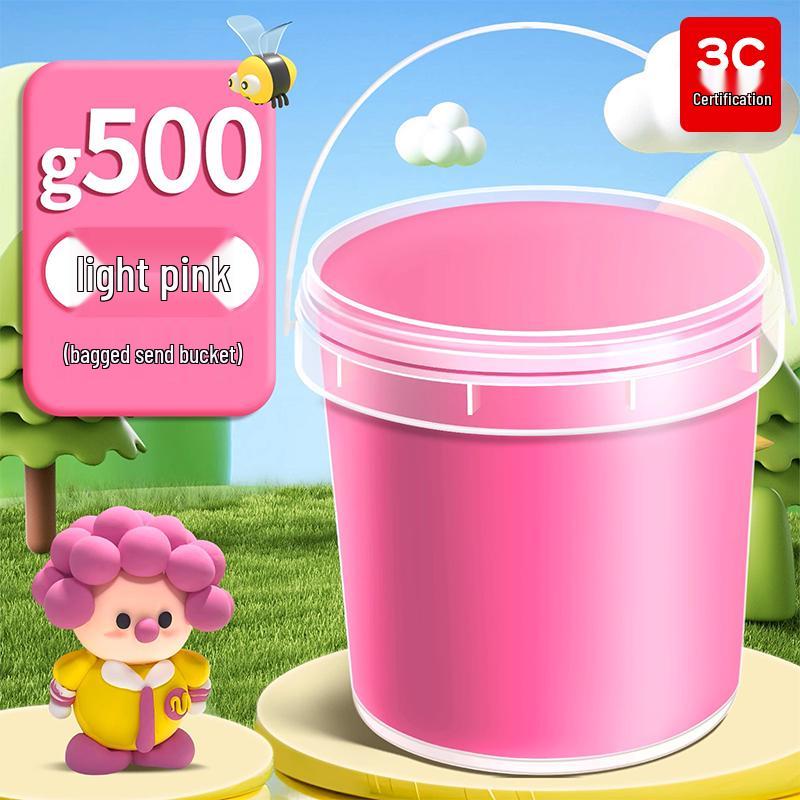 500-Pack Lightweight Color Clay: 24 Non-Toxic, Lead-Free Colors for Kindergarten DIY Play