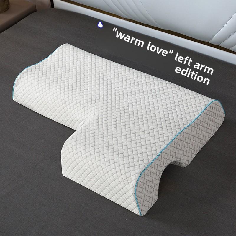 Couple Pillow Non Pressure Arm Memory Foam Pillow for Sleeping Support Cervical Spine Care Single Double Student Travel