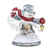 Christmas Cheerful Acrylic Tree Santa Car Charm Whimsical Home And Auto Decoration